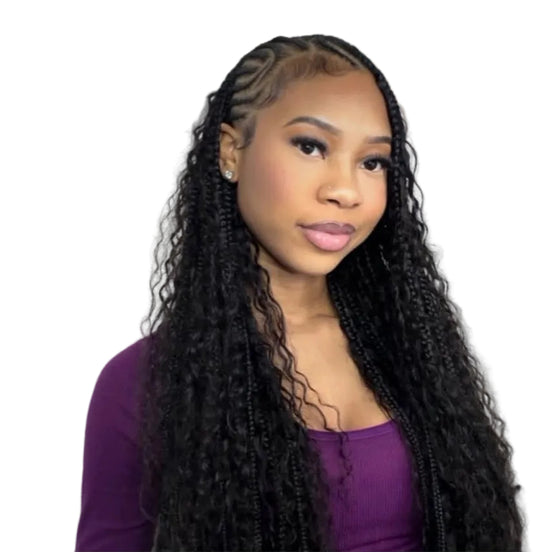 Boho Curly Bulk Hair