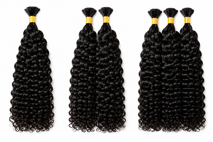 Boho Curly Bulk Hair